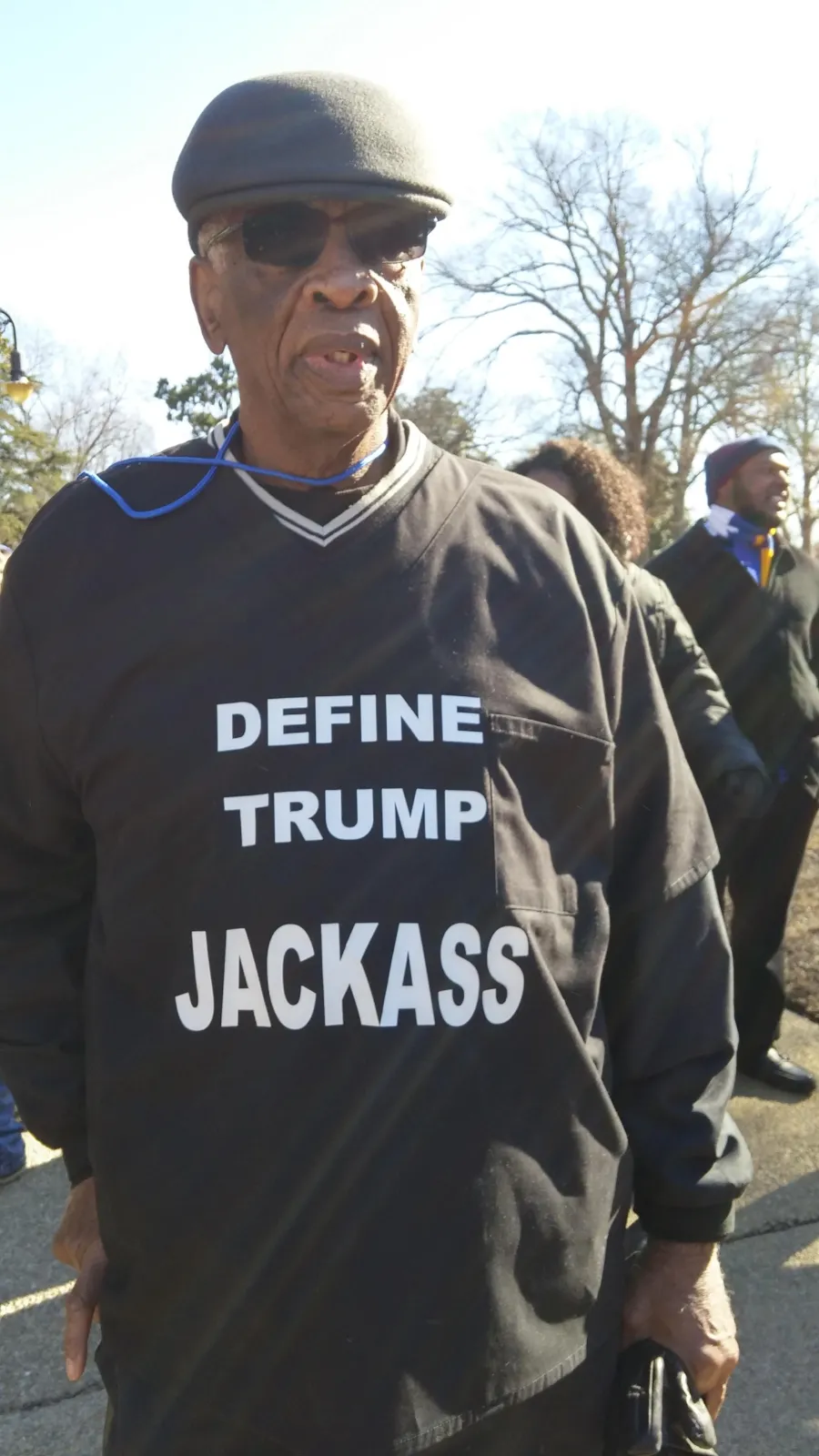 Pres. Trump Was Not Popular on MLK Day